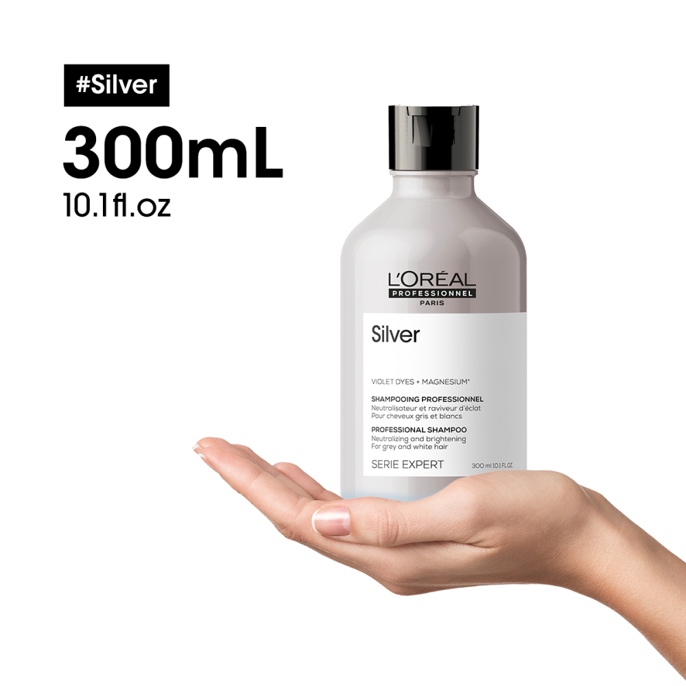 Serie Expert Silver Shampoing Déjaunissant