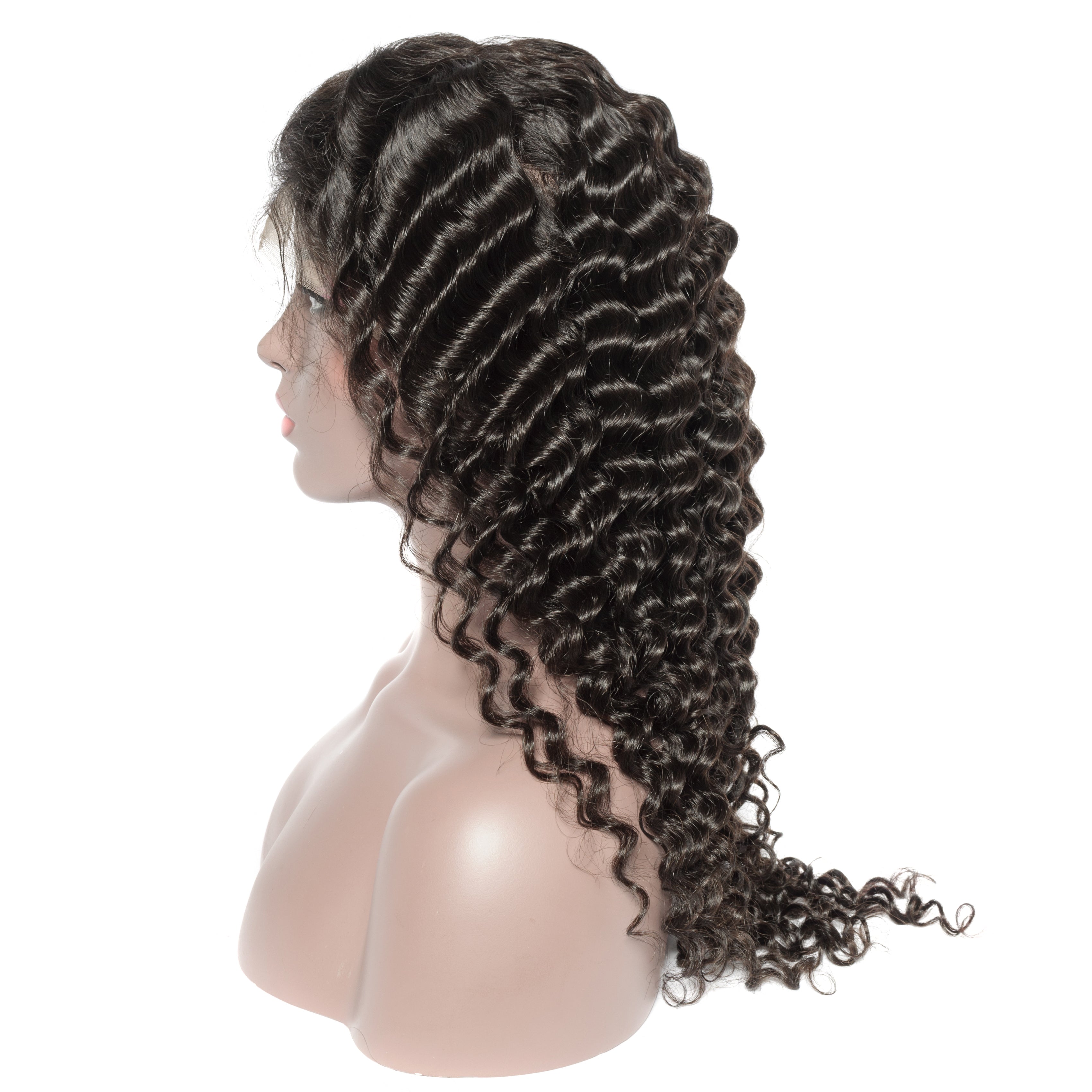 Perruque Lace Wig Brésilienne KINKY CURLY Couleur Naturelle