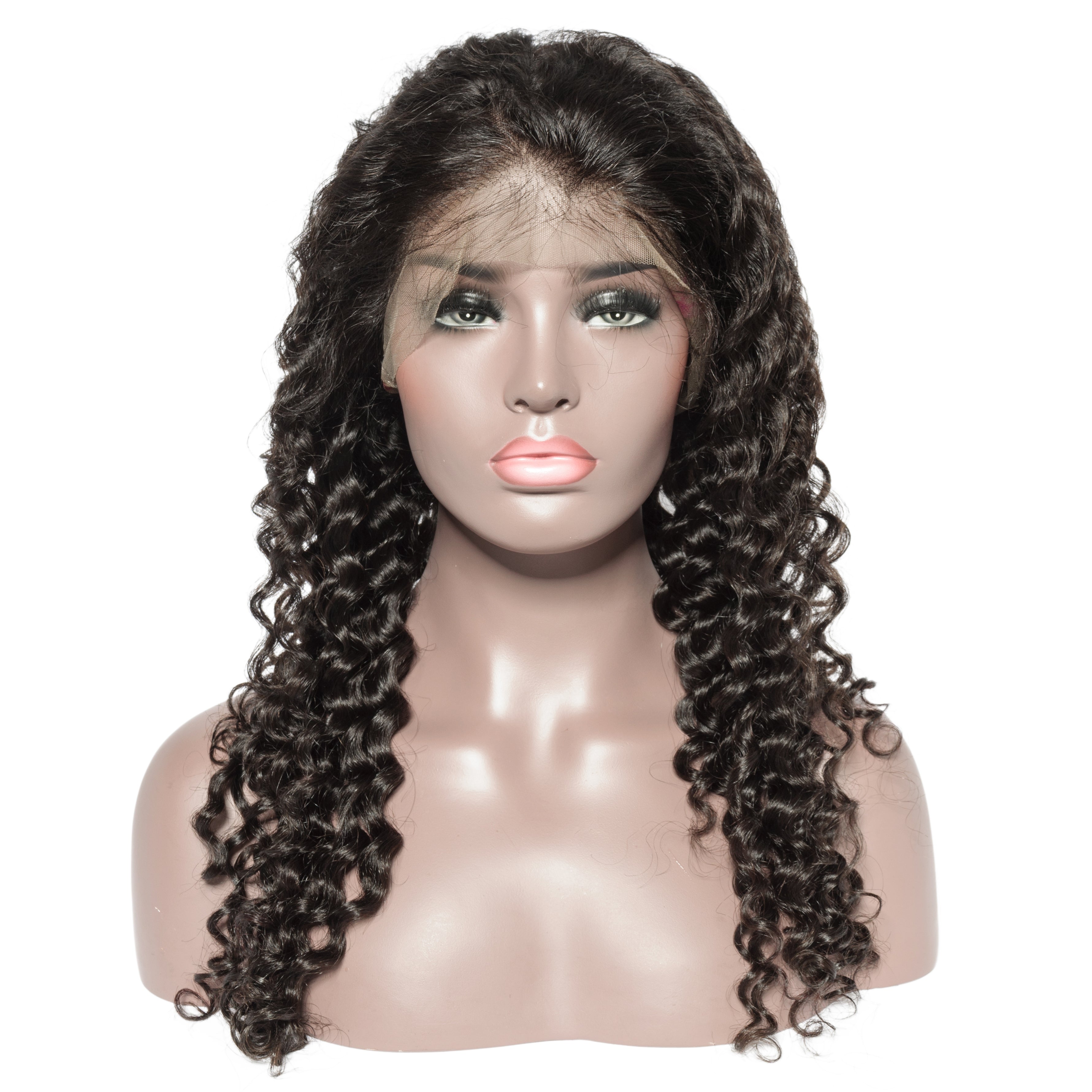 Perruque Lace Wig Brésilienne KINKY CURLY Couleur Naturelle