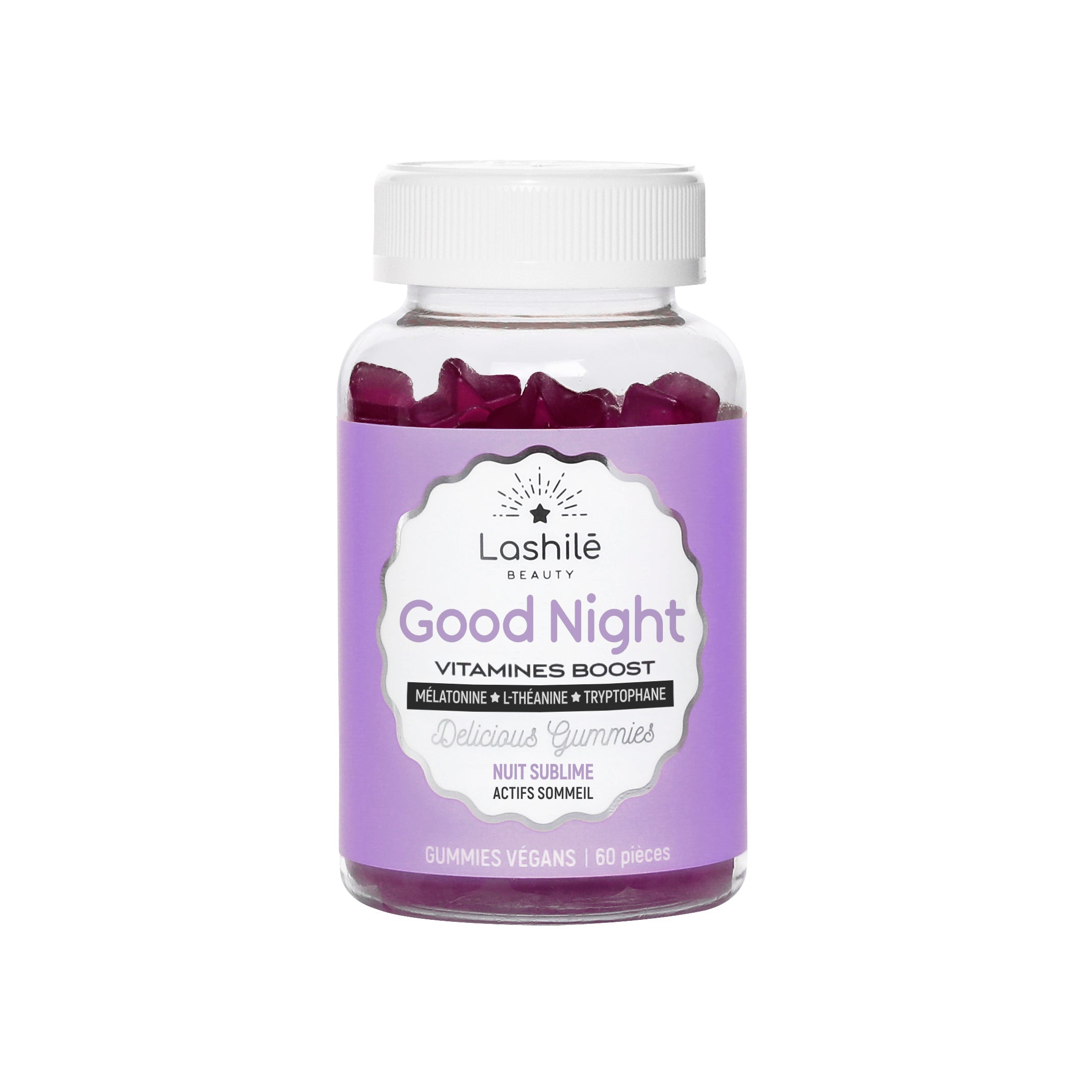 Good NIGHT Vitamines Boost Gummies Vegans 60 pièces