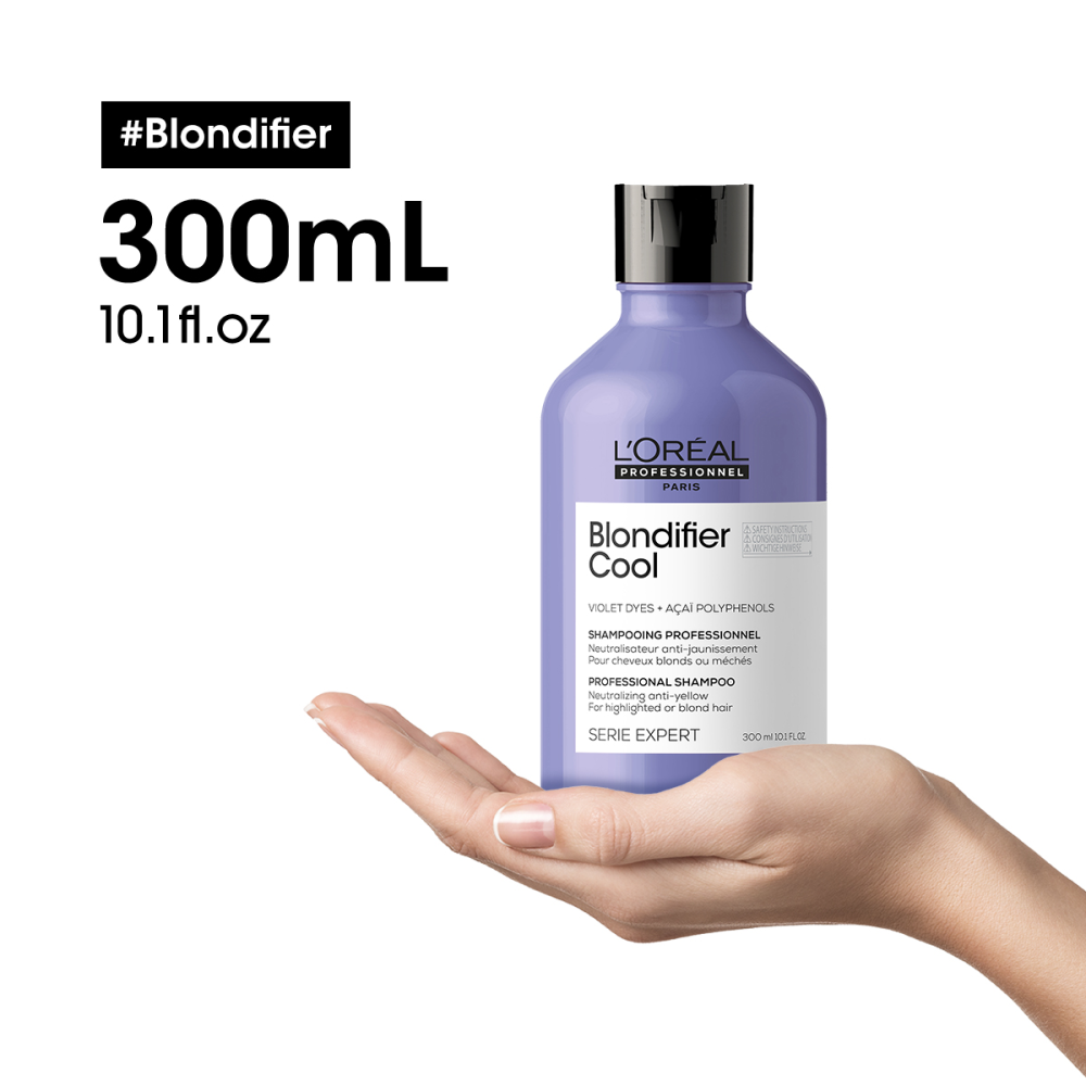 Serie Expert Blondifier Cool Shampoing Neutralisateur Anti-Jaunissement