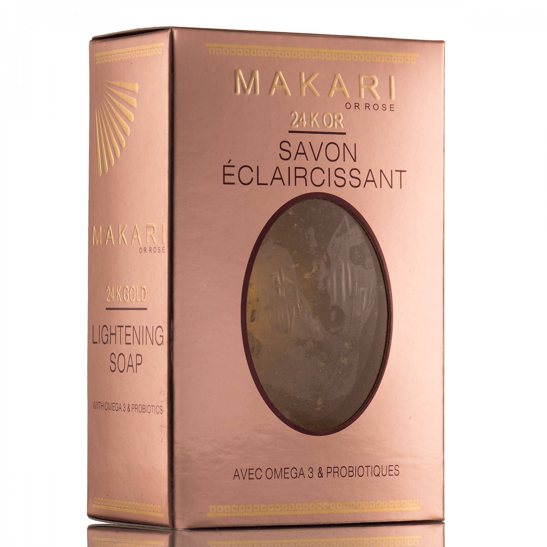Or Rose 24K Savon Eclaircissant