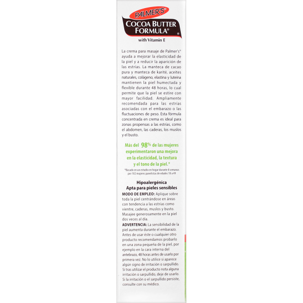 Crème de Massage au Beurre de Cacao Pour les Vergetures