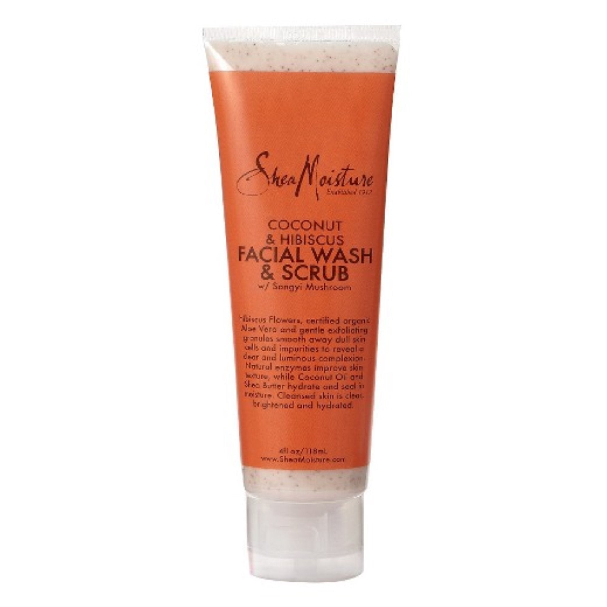 Shea Moisture Coconut & Hibiscus Facial Mask - Masque Visage 114 g