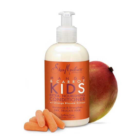 Shea Moisture Mango & Carrot Kids Conditioner - Aprés Shampoing Extra Nourissant 237ml