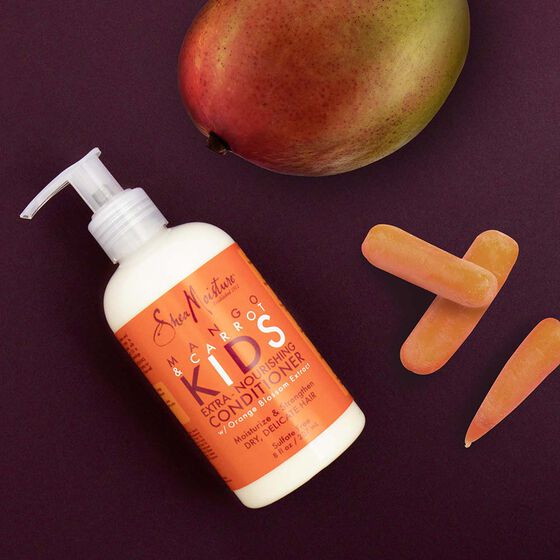 Shea Moisture Mango & Carrot Kids Conditioner - Aprés Shampoing Extra Nourissant 237ml