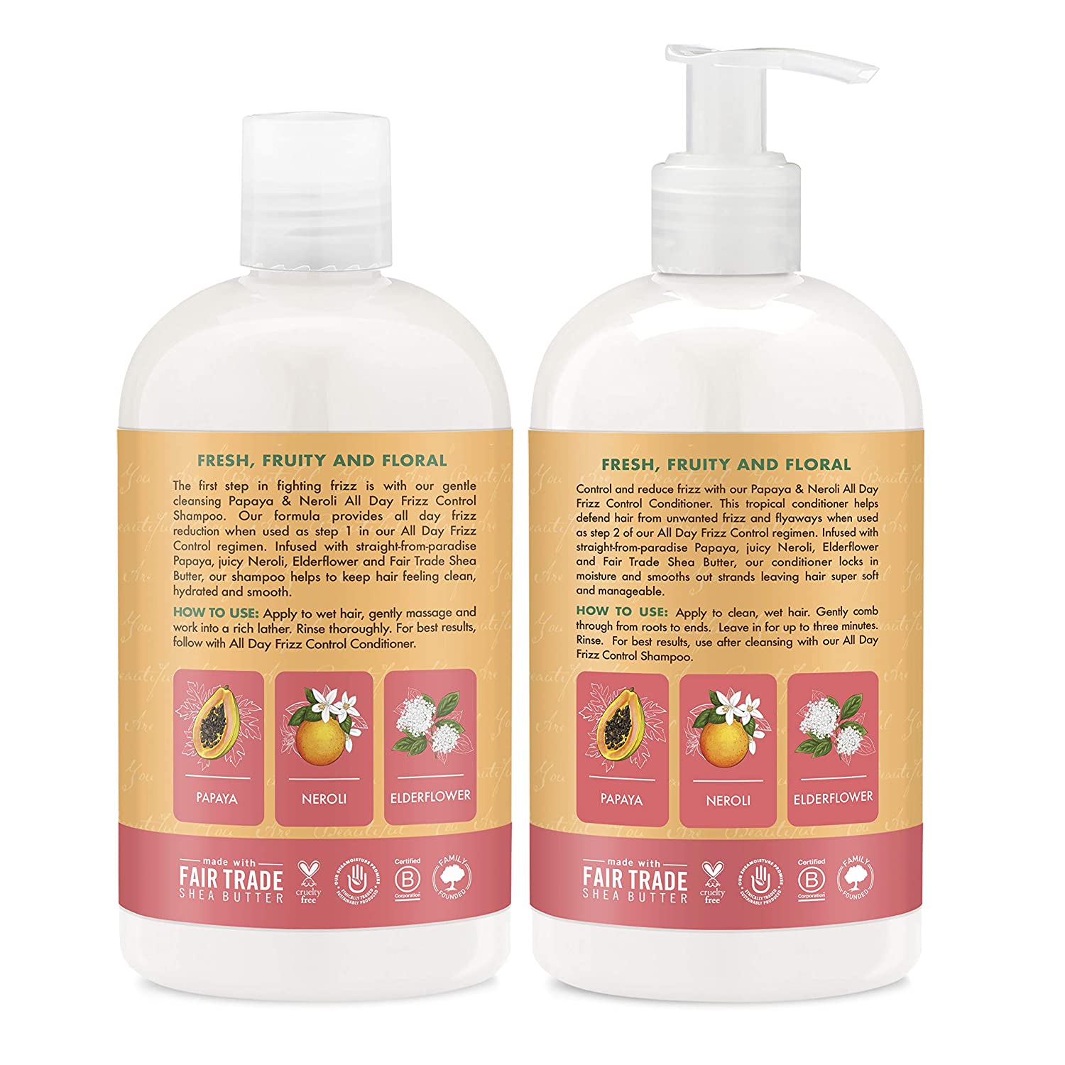 Pack Papaye & Néroli Shampoing et Après Shampoing