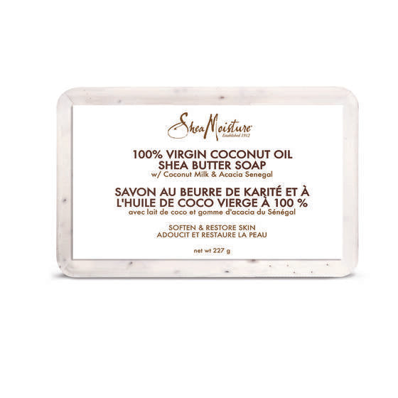 Shea Moisture 100% Virgin Coconut Oil Shea Butter Soap 230g