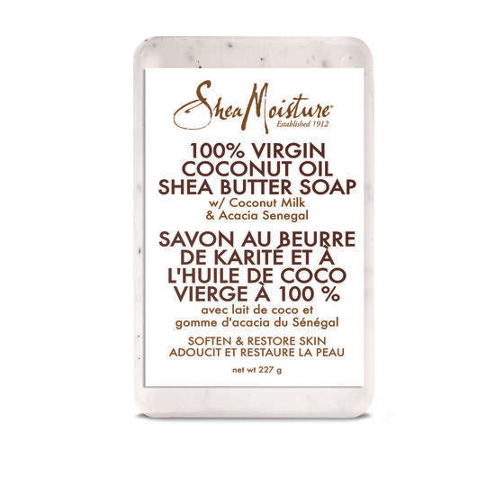 Shea Moisture 100% Virgin Coconut Oil Shea Butter Soap 230g