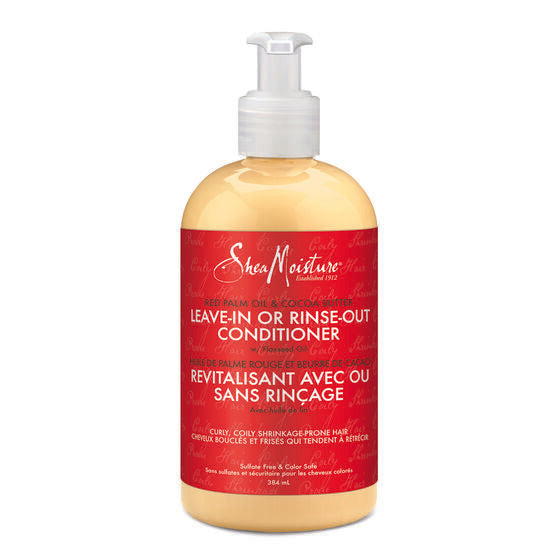 Shea Moisture Red Palm Oil & Cocoa Butter Leave in Or Rinse Out Conditioner 384ml