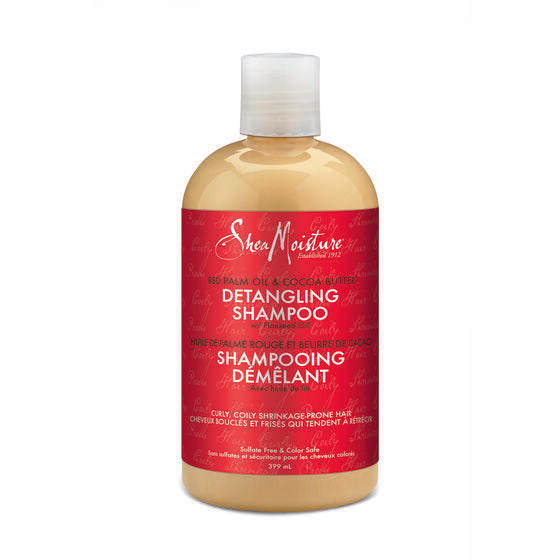 Shea Moisture Red Palm Oil & Cocoa Butter Detangling Shampoo - Shampoing Démêlant 399ml