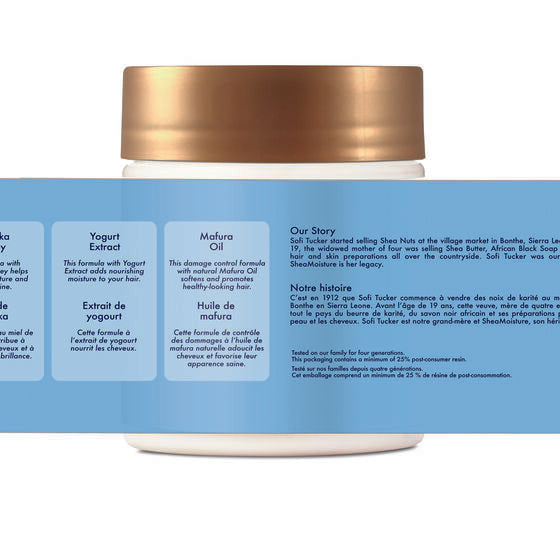 Shea Moisture Manuka Honey & Yogurt Hydrate + Repair Protein Power Treatment 227g