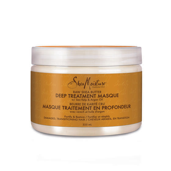 Shea Moisture Raw Shea Butter Deep Treatment Masque - Masque Traitement Profond 340g