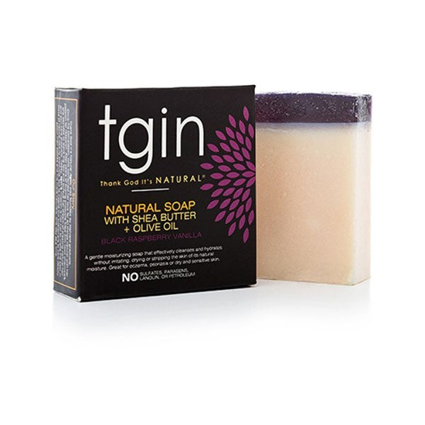 Natural Soap Vanille Framboise Noire