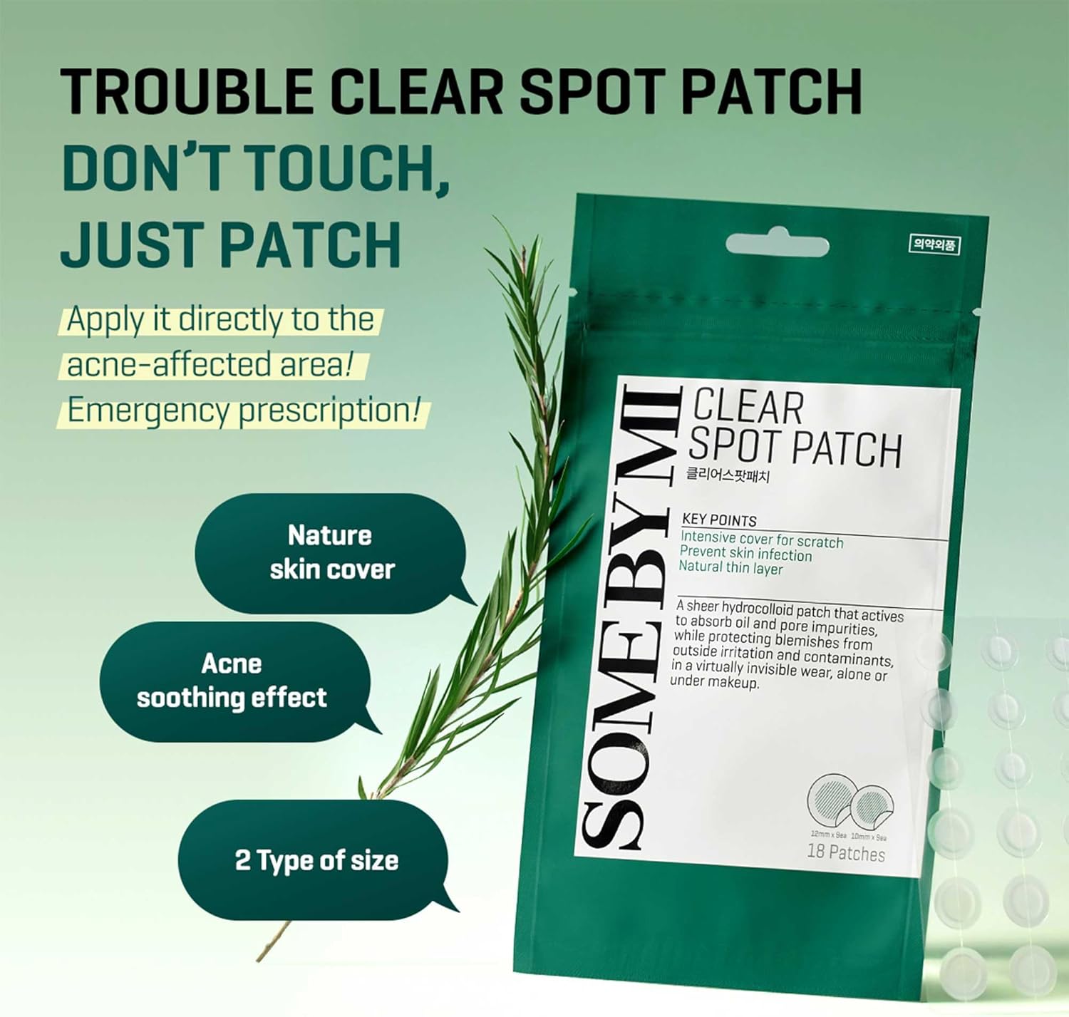 30 Days Miracle Clear Spot Patch (18 patchs)