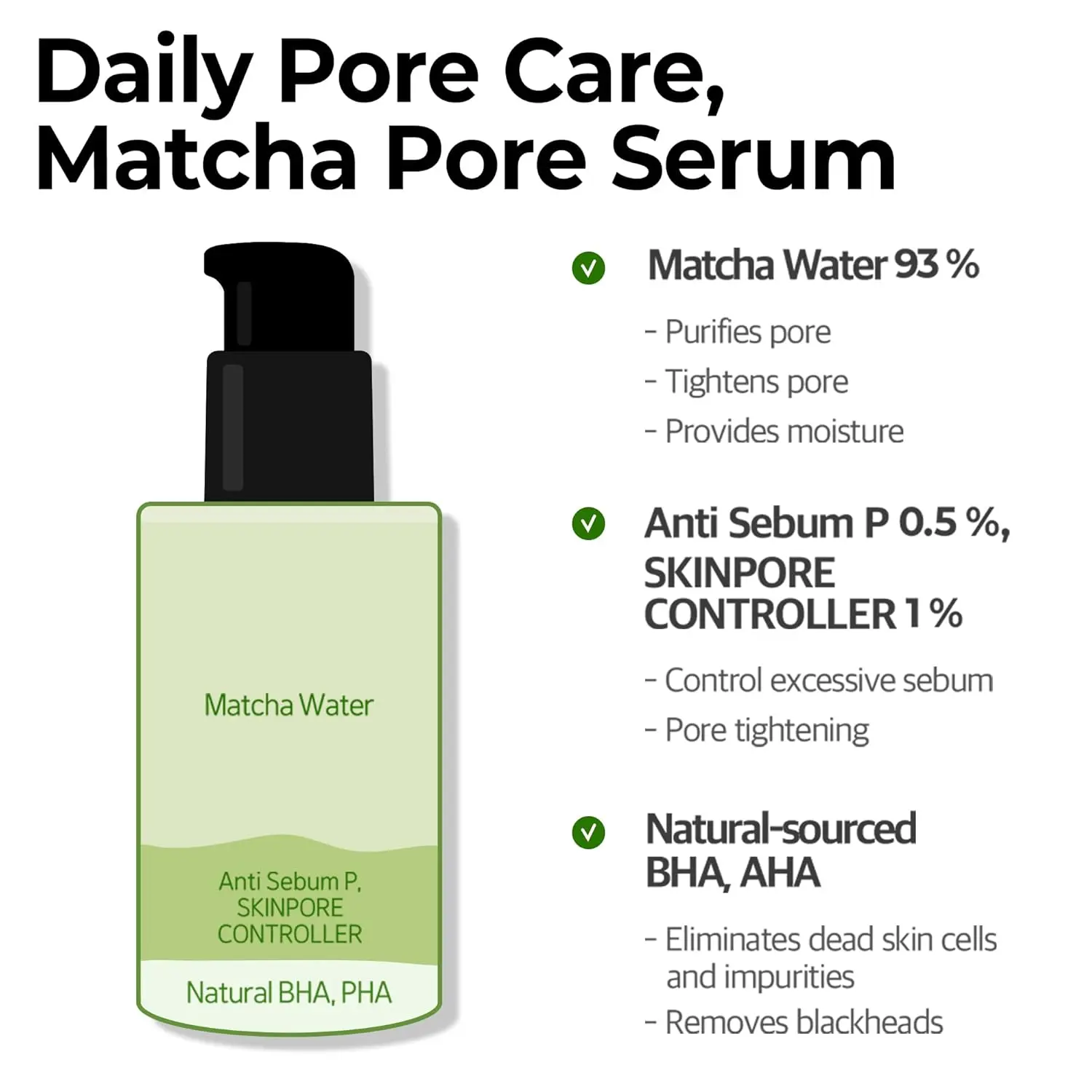 Super Matcha Pore Tightening Serum