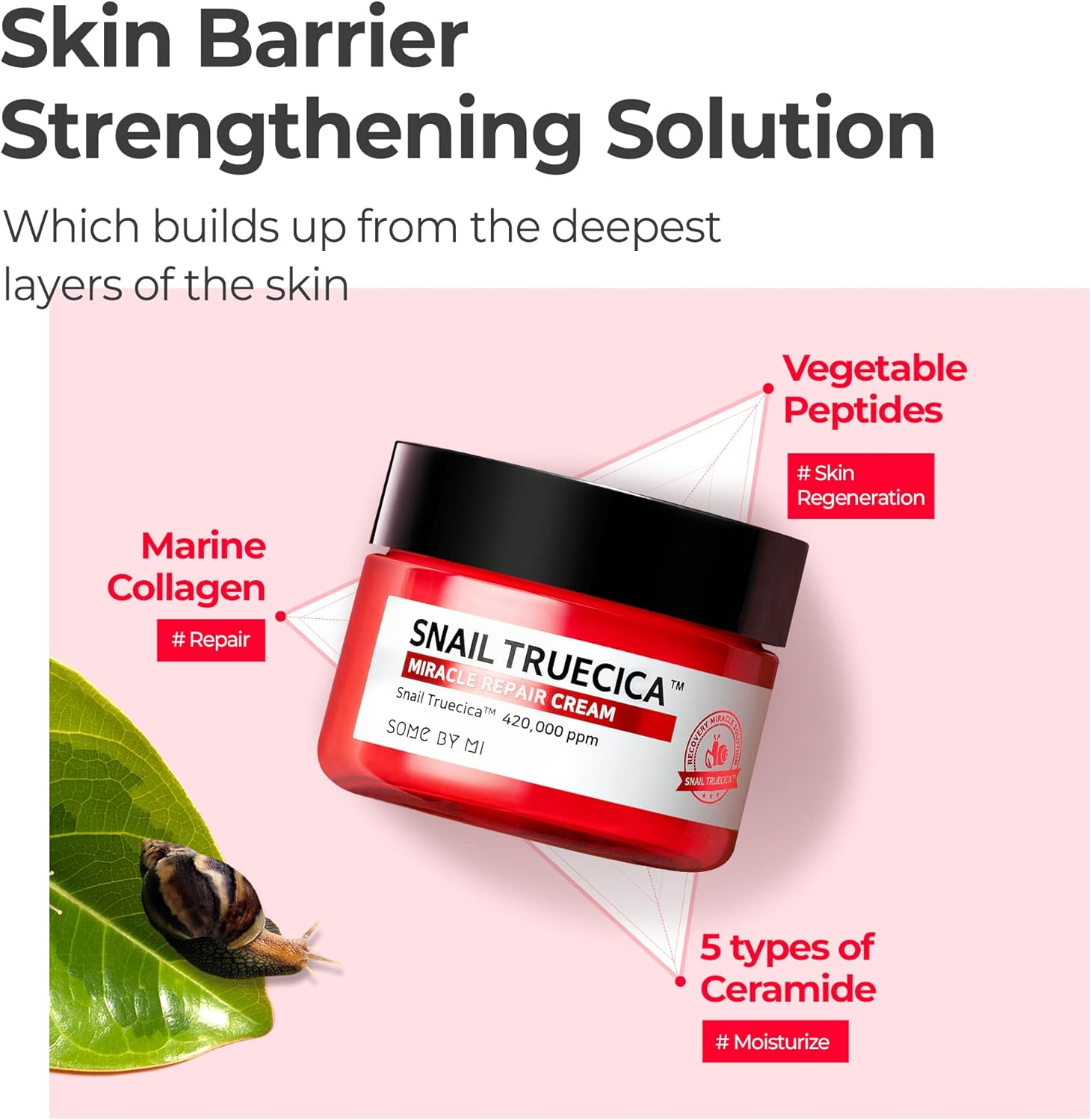 Snail Truecica Miracle Repair Cream