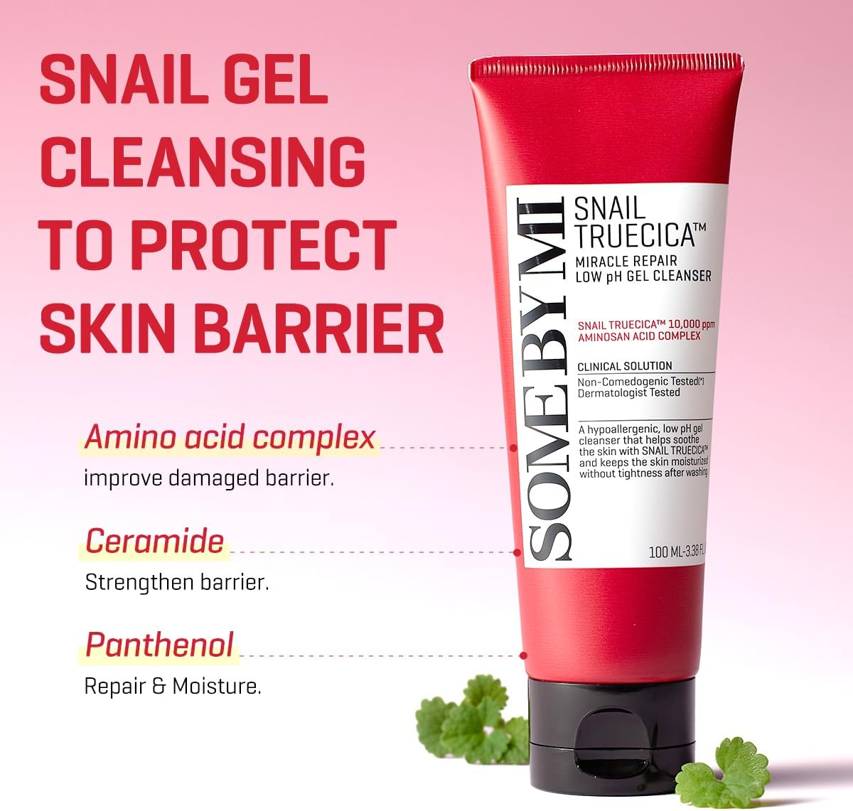 Snail Truecica Miracle Repair Low pH Gel Cleanser
