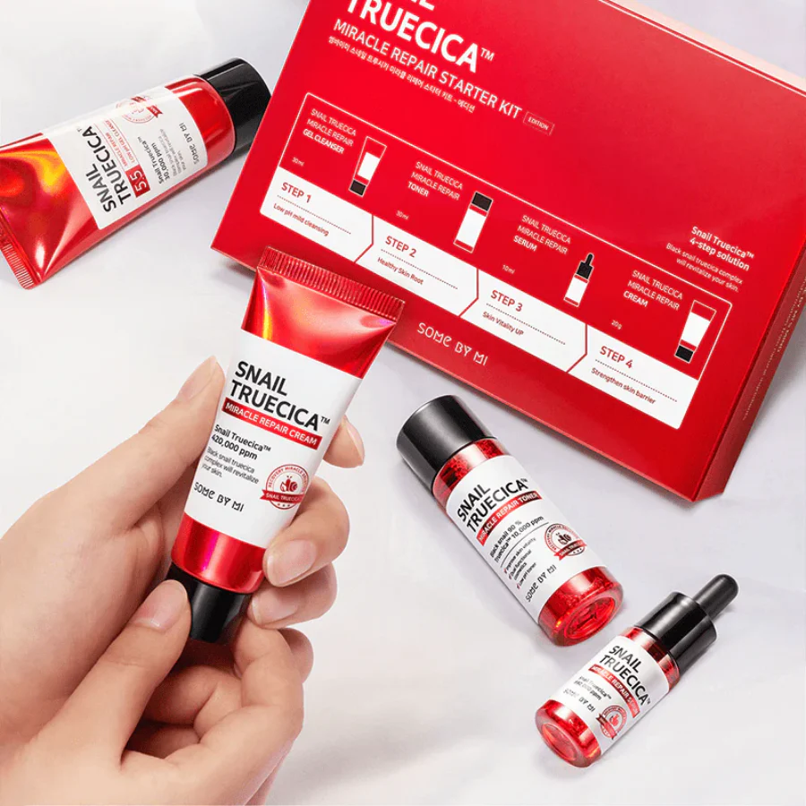 Snail Truecica Miracle Repair Starter Kit (Routine 4 soins)