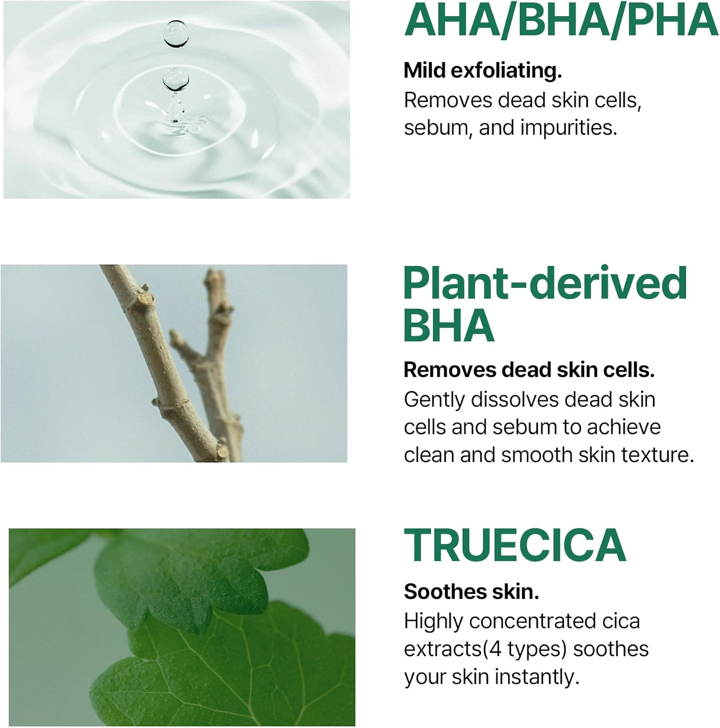 AHA BHA PHA 30 Days Miracle Truecica Clear Pad