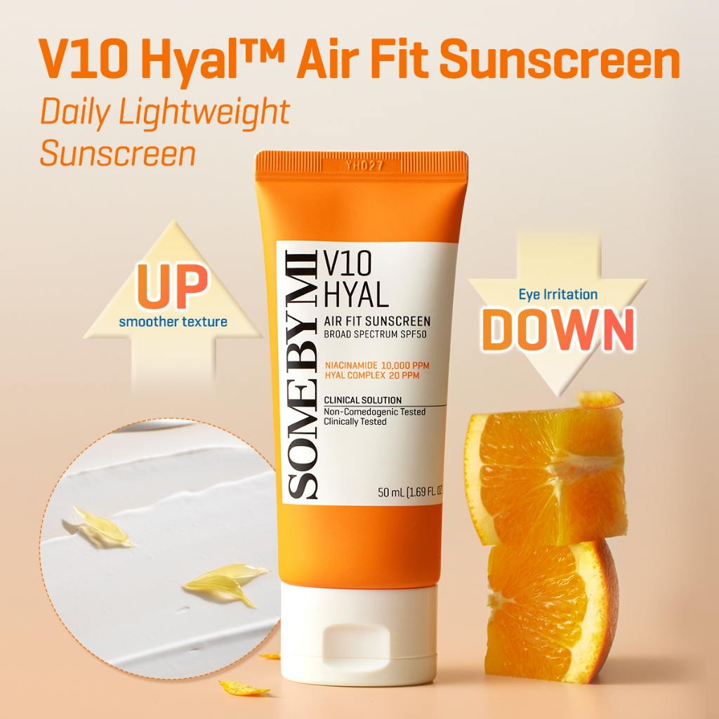 V10 Hyal Air Fit Sunscreen SPF50+