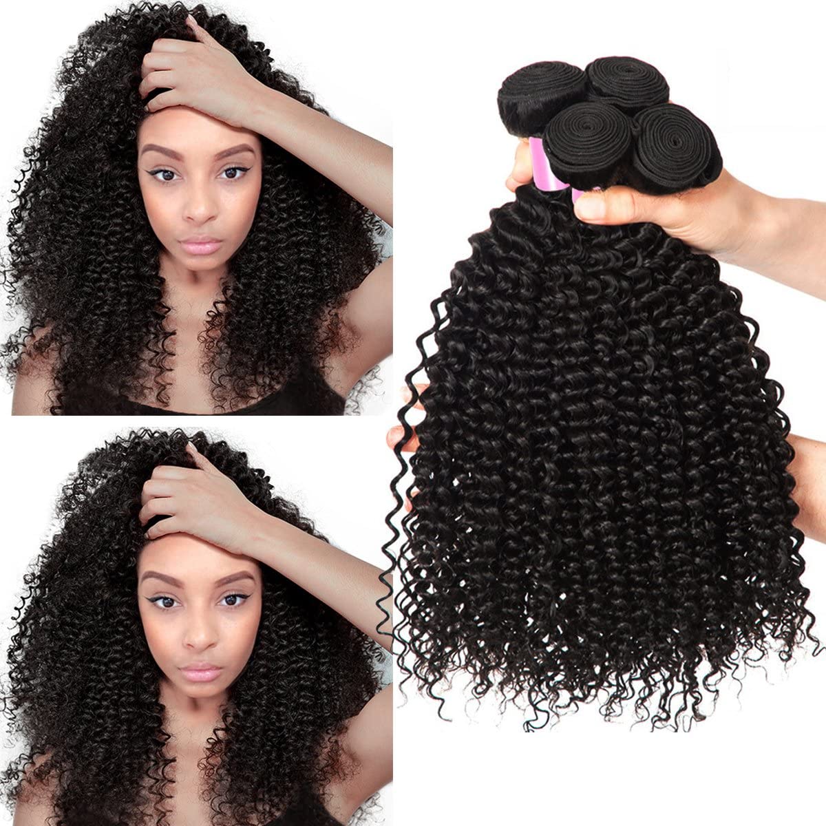 Tissage Brésilienne KINKY CURLY Natural Color 100 g