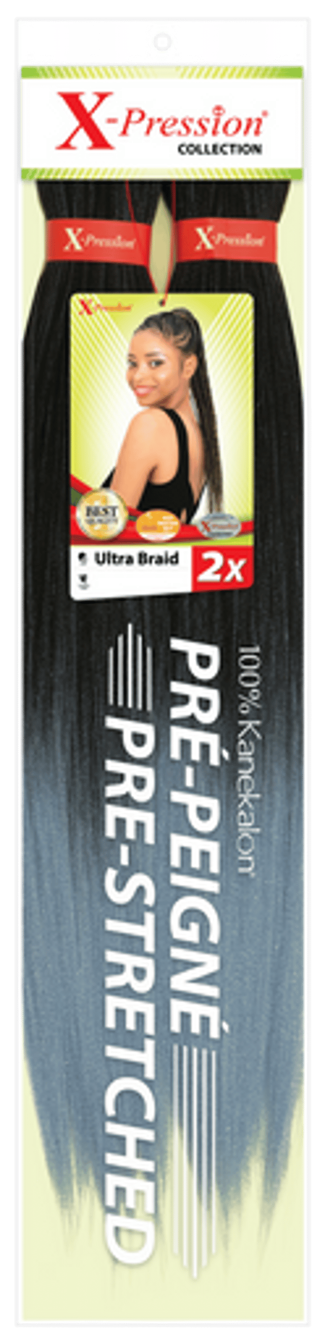 X-Pression - Pre-Stretched 2x46" (Déjà Tiré)