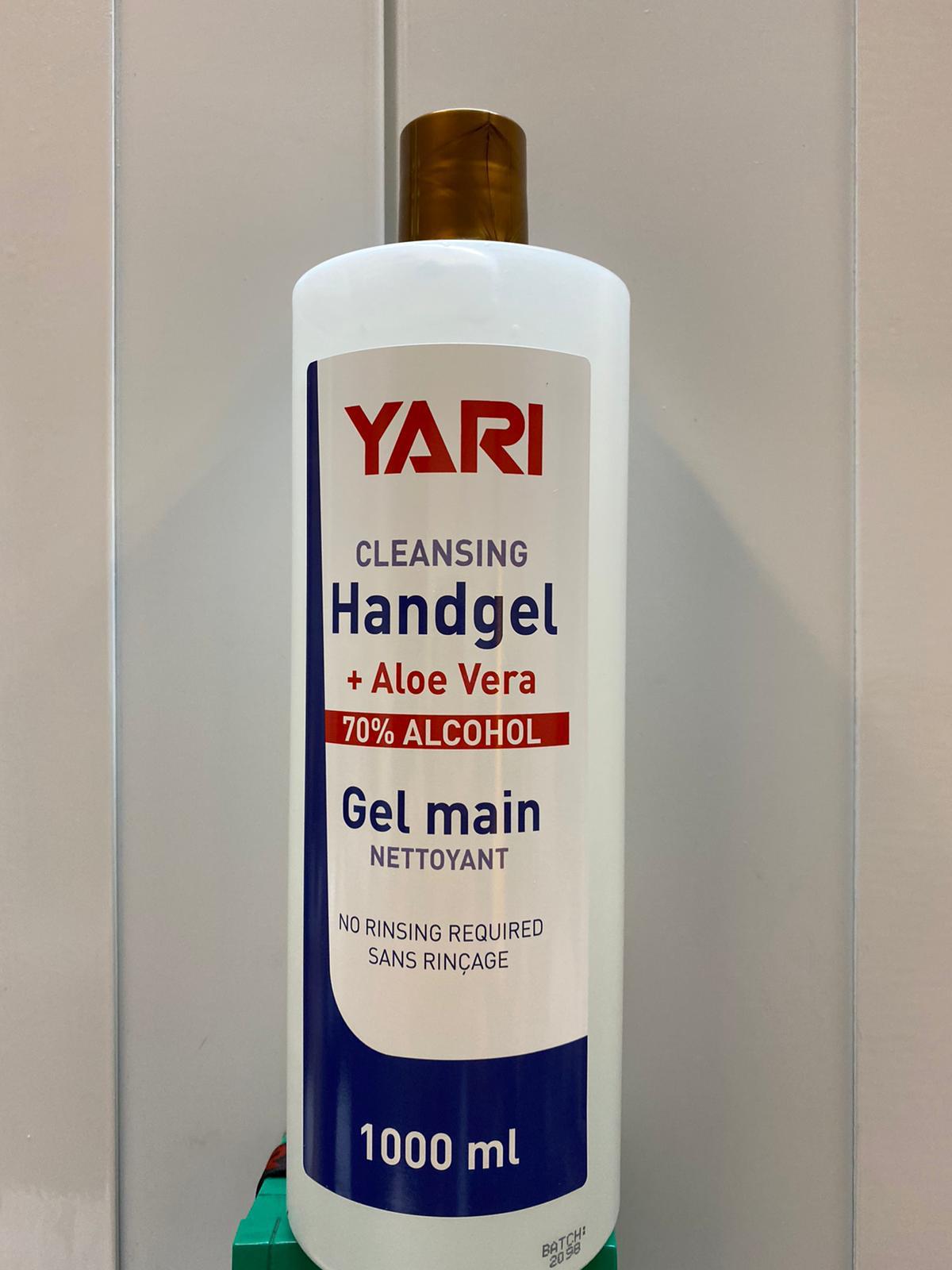 Yari Cleansing Handgel - Gel Main Hydroalcoolique Sans Rincage