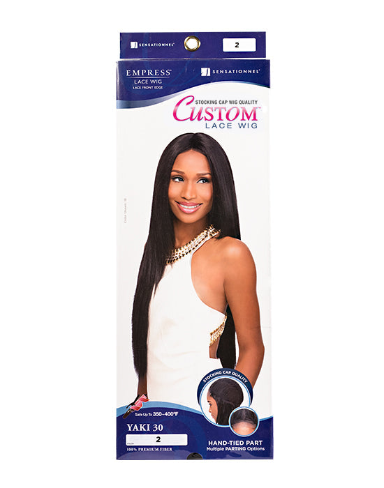 Empress Custom Lace Wig Yaki 30&quot;