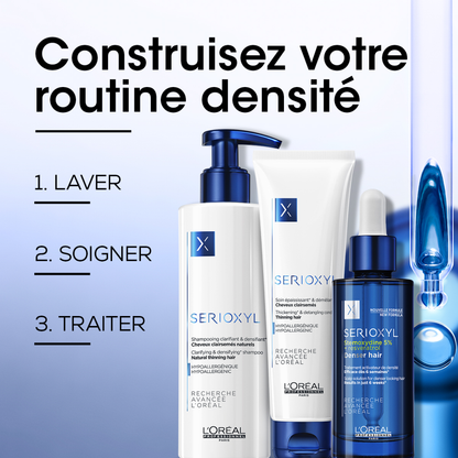 Serioxyl Shampoing Clarifiant et Densifiant