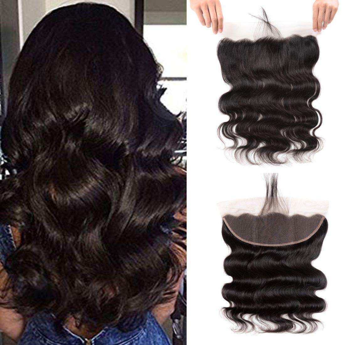 Full lace frontal 13x4 Body Wave 14&quot;