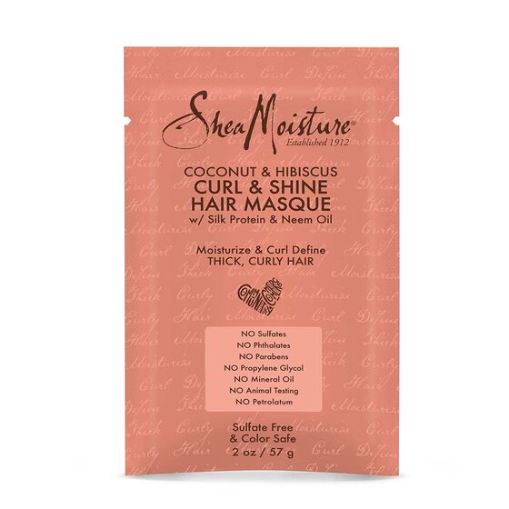 Shea Moisture Curl &amp; Shine Hair Masque - Masque 57g
