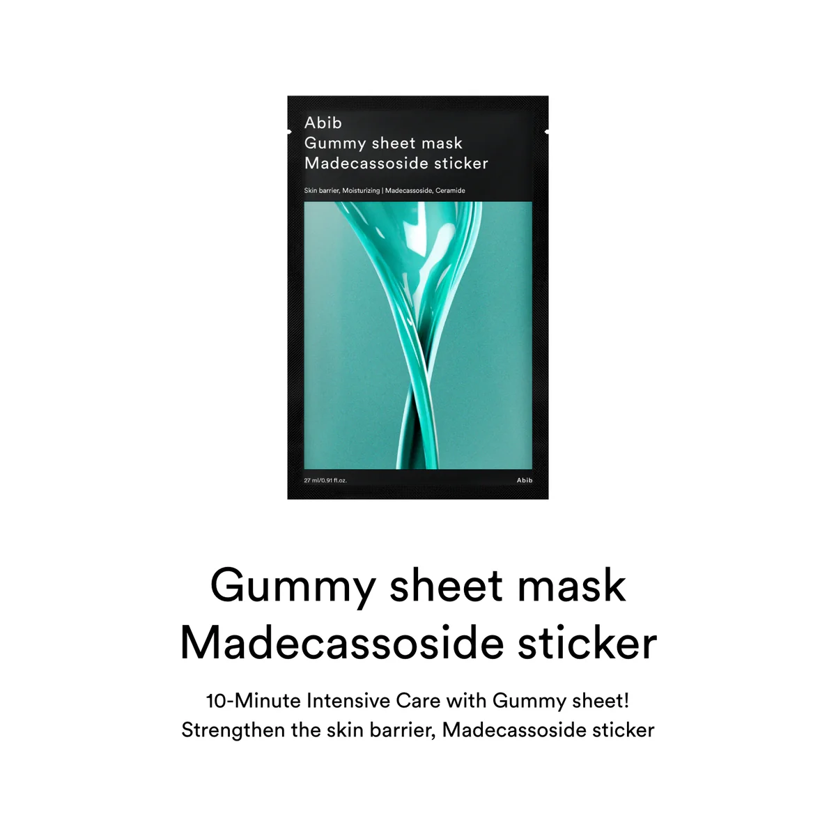 Gummy Sheet Mask Madecassoside Sticker