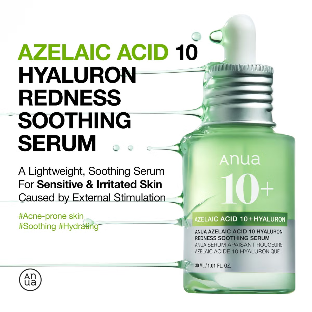 Azelaic Acid 10% Hyaluron Serum