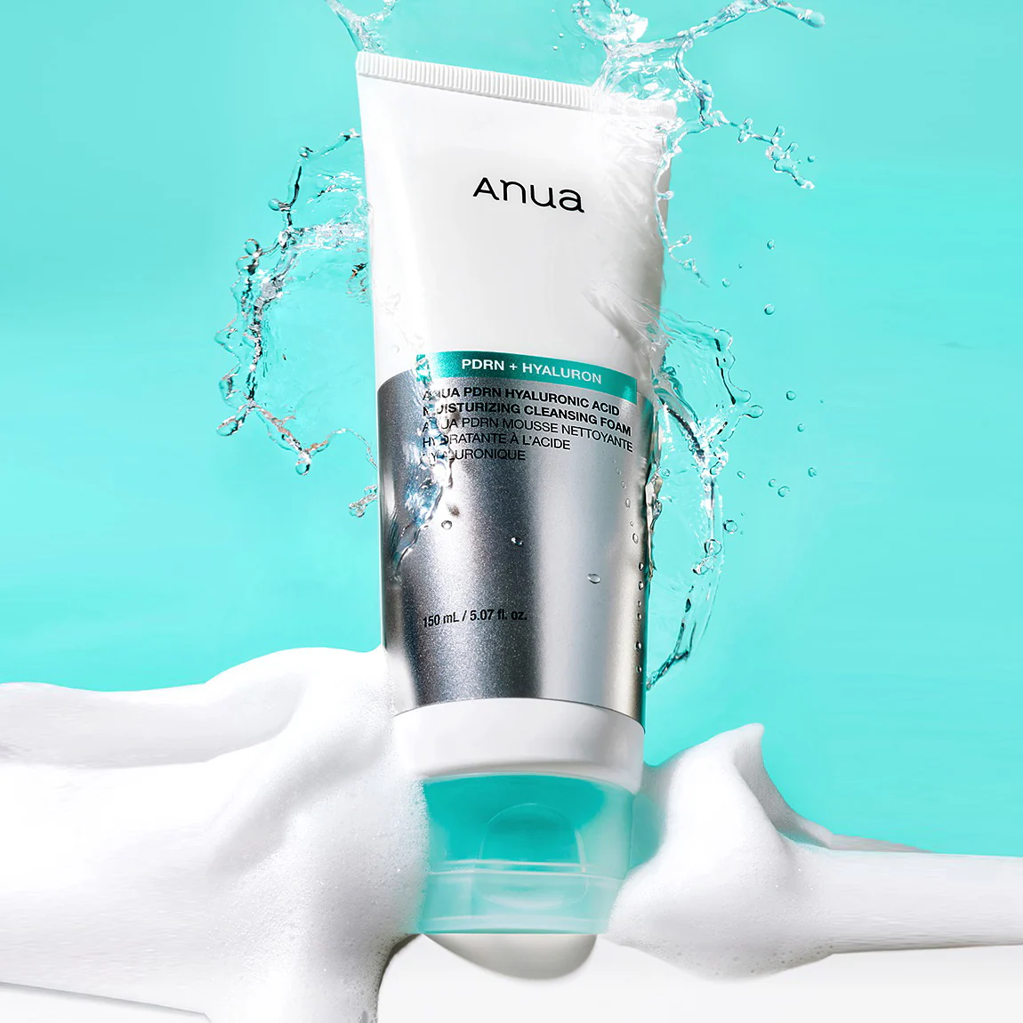 PDRN Hyaluronic Acid Moisturizing Cleansing Foam