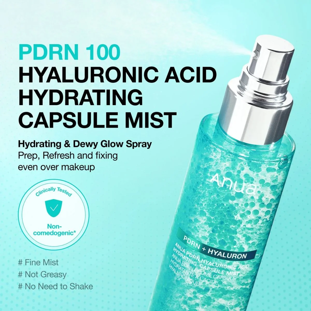 PDRN Hyaluronic Acid Hydrating Capsule Mist