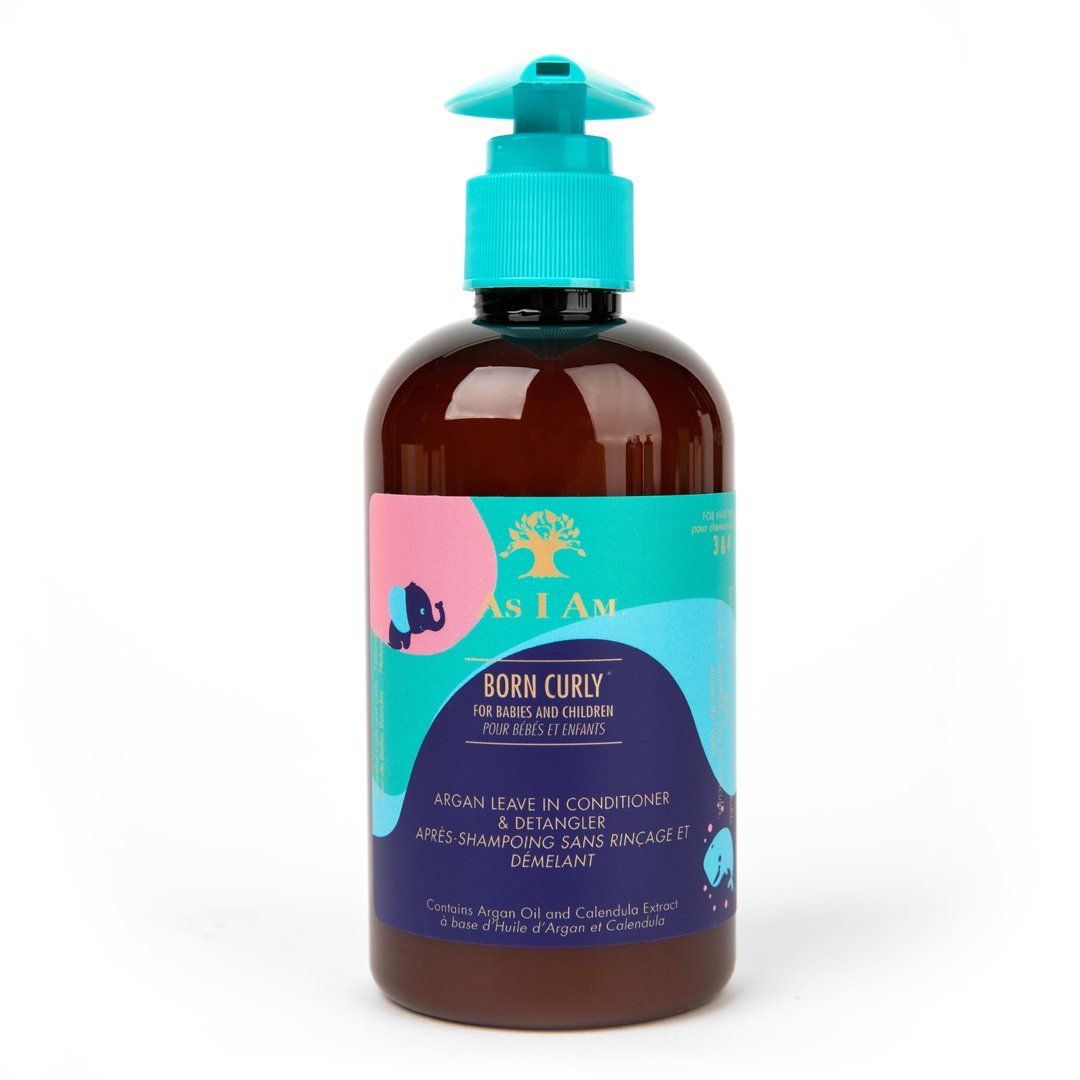Born Curly Argan Leav In Conditioner Après Shampoing Sans Rinçage