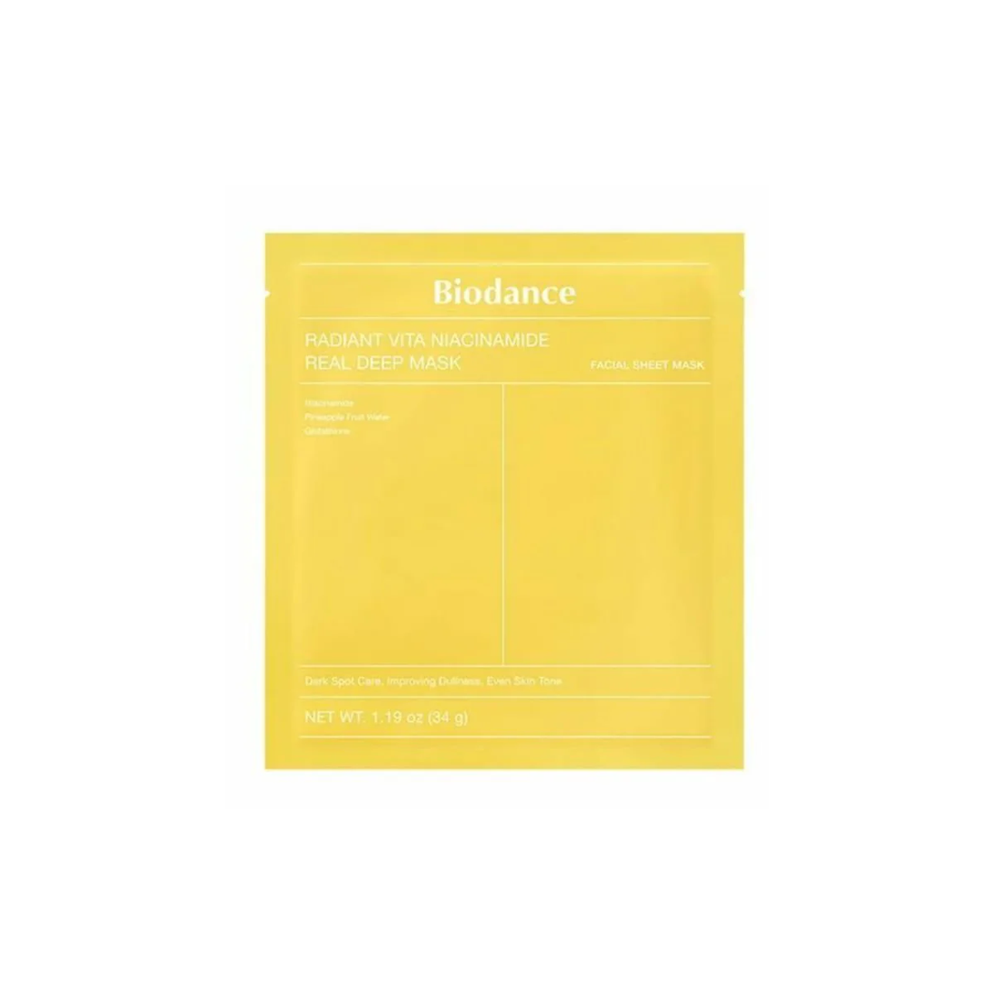 Radiant Vita Niacinamide Real Deep Mask