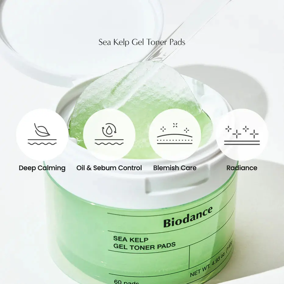 Sea Kelp Gel Toner Pad