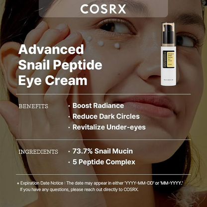 Advanced Snail Peptide Eye Cream
