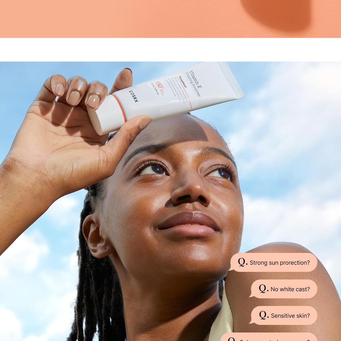 Vitamin E Vitalizing Sunscreen SPF50+