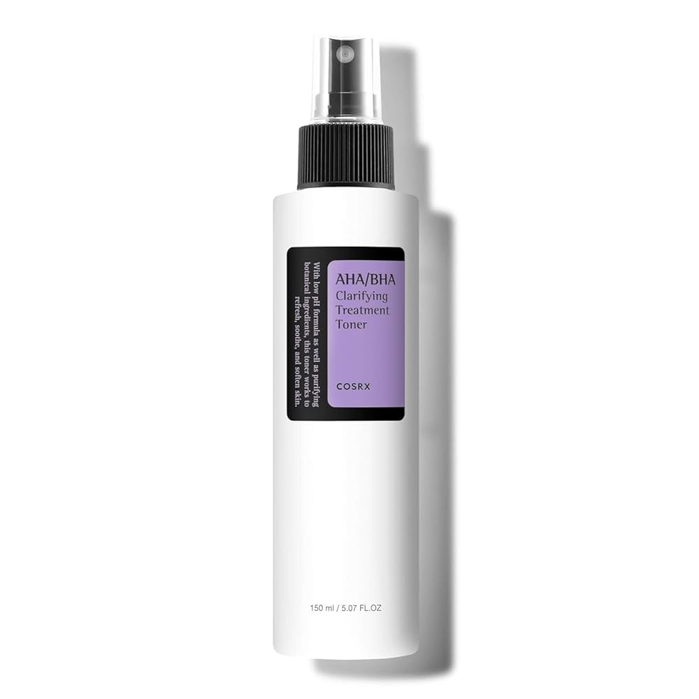 AHA/BHA Treatment Toner Exfoliant Visage