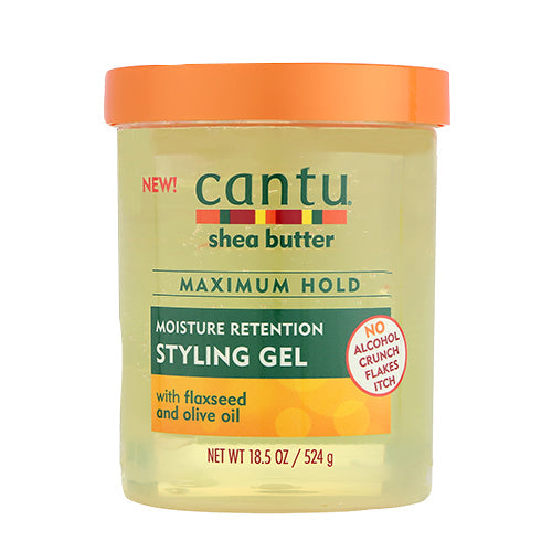 Shea Butter Moisture Retention Styling Gel With Flaxeed and Olive Oil - Gel Coiffant à l&