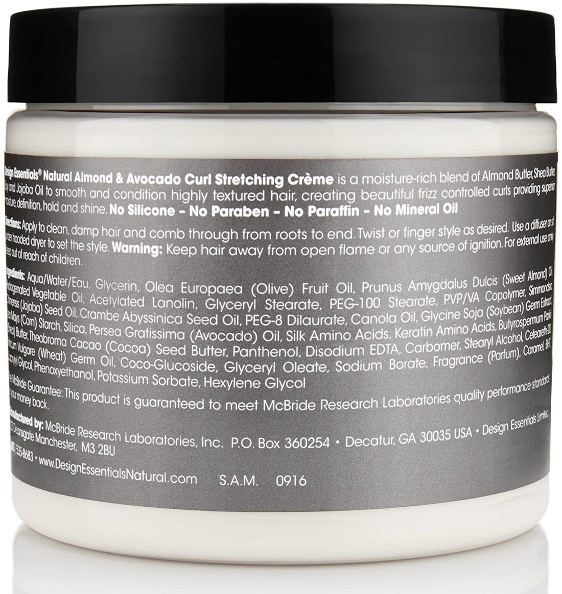 Almond & Avocado Curl Stretching Crème