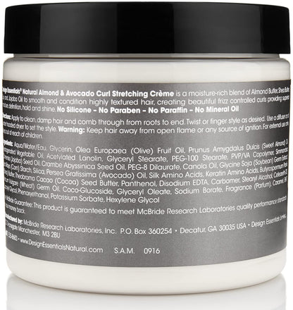 Almond &amp; Avocado Curl Stretching Crème