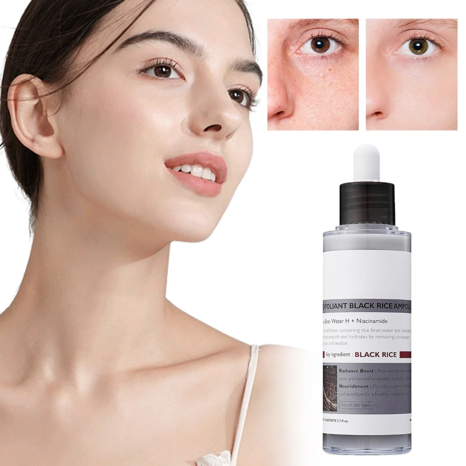 Glow Black Rice Peeling Ampoule