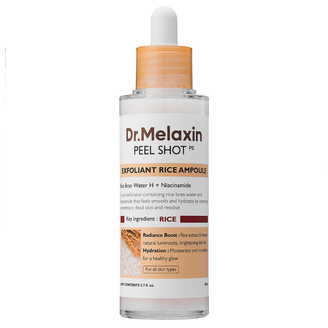 Peel Shot Glow White Rice Peeling Ampoule