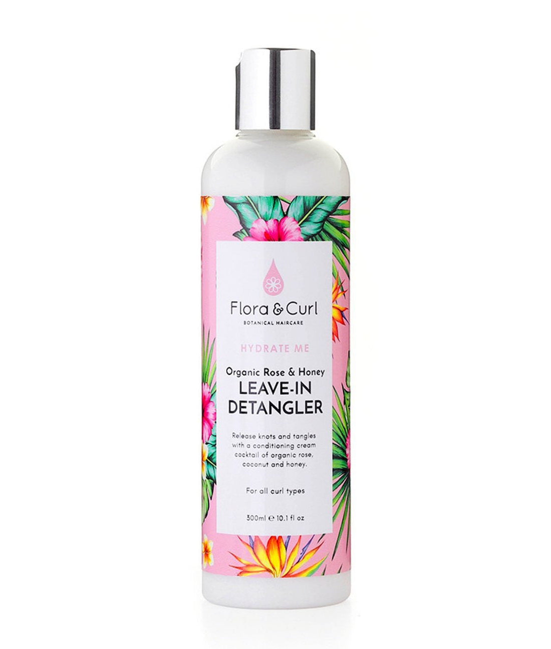 Organic Rose & Honey Leave-In Detangler - Soin Démêlant Sans Rinçage
