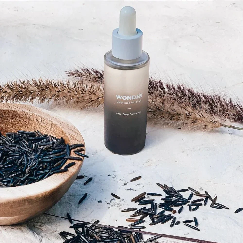 Black Rice Facial Oil – Huile Visage Antioxydante