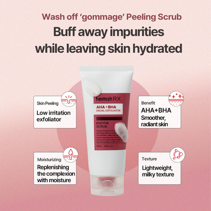 Rx AHA BHA Enzyme Scrub – Facial Exfoliating Scrub